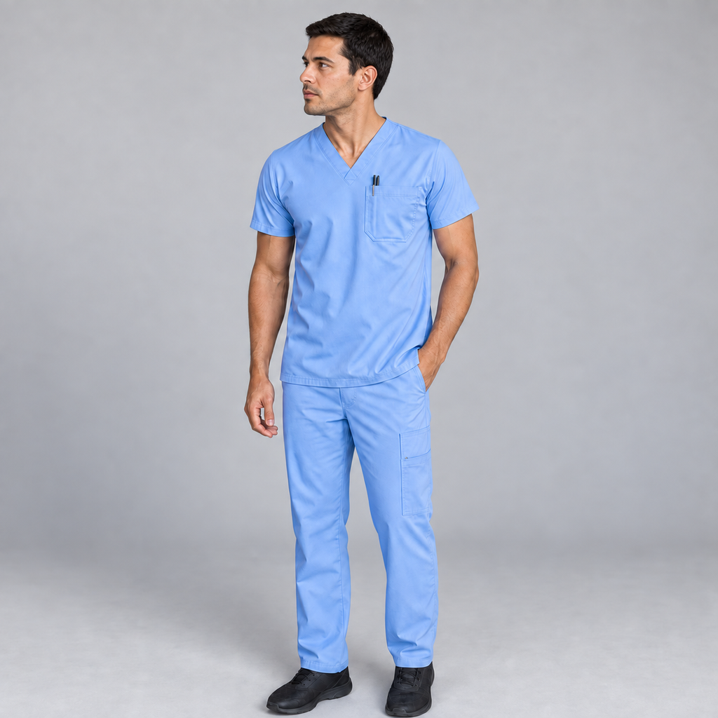 Scrubs médicos para hombre 9
